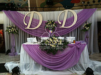 Оформление свадебного стола в банкетном зале "Отрар"